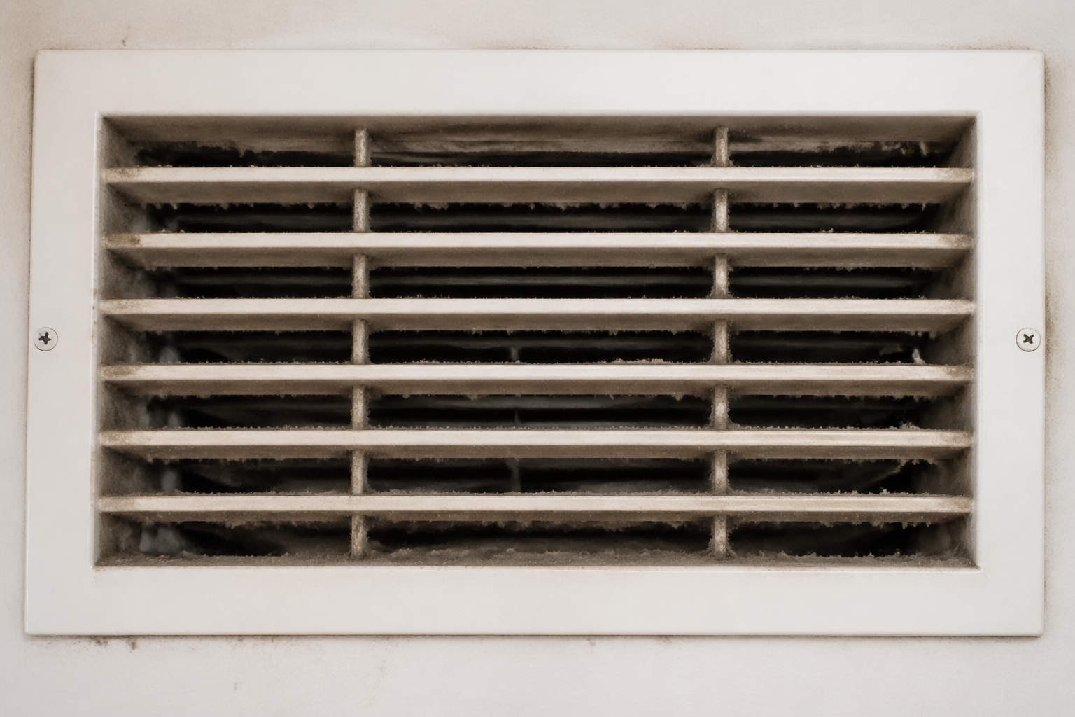 Dusty Vent Buildup