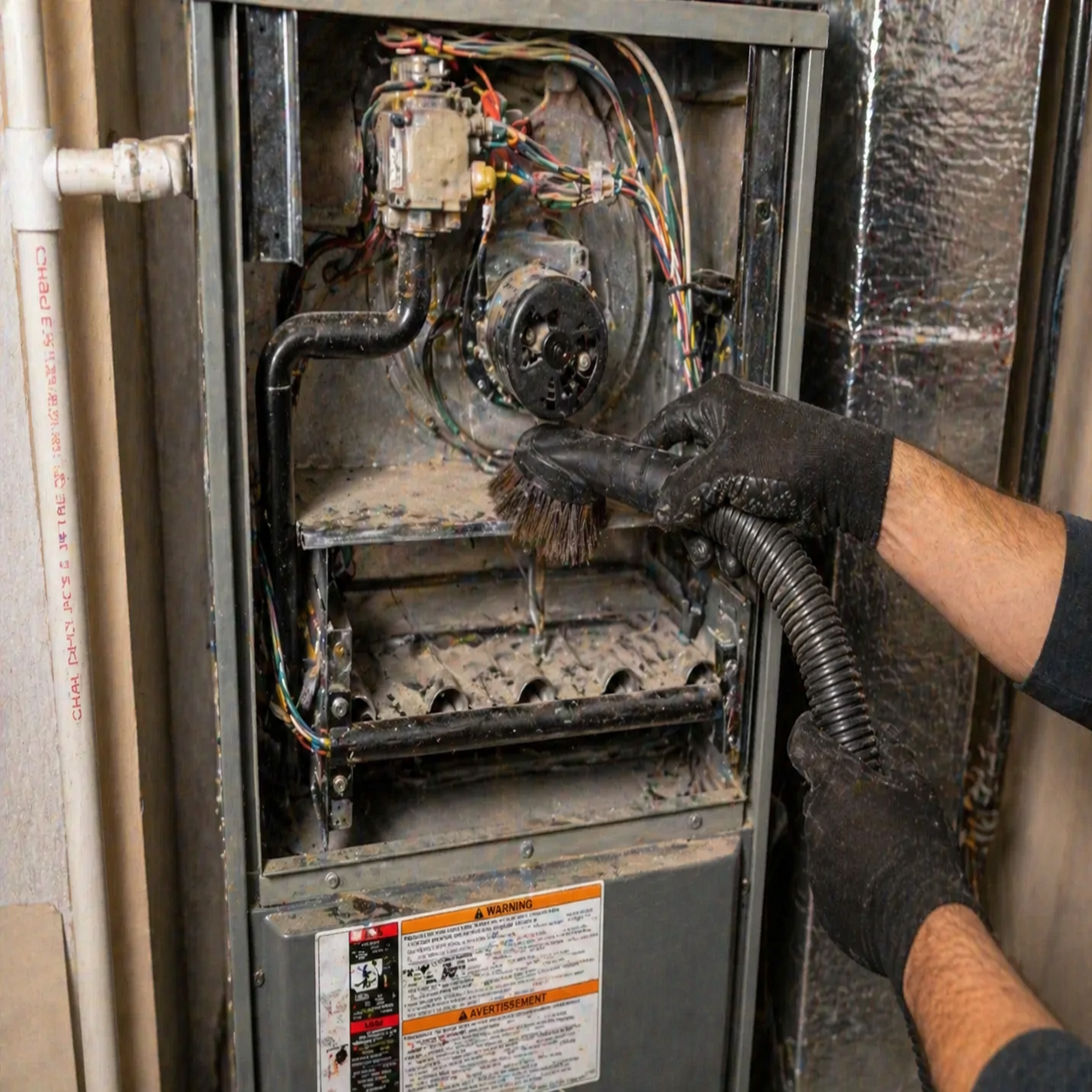 Residential Furnace Cleaning